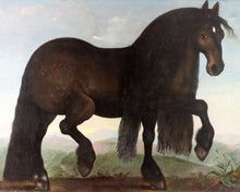 Load image into Gallery viewer, Portrait of a Horse comissioned by William Cavendish Duke of Newcastle. From the Portland Collection Museum, North Nottinghamshire. 

