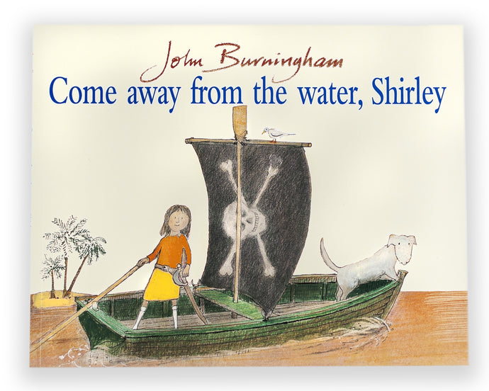 约翰·伯宁汉所著《远离水边的雪莉》的封面