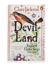 Load image into Gallery viewer, Novel by Clare Jackson - Devil Land, for sale at the Harley Gallery Bookshop
