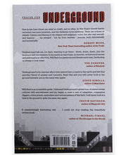 Load image into Gallery viewer, Back cover of the book Underground: A Human History of the World Beneath our Feet by Will Hunt
