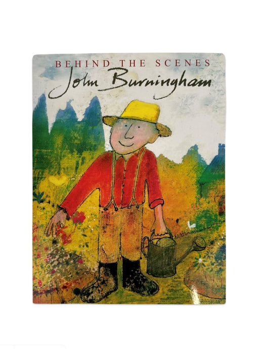 Front cover of the book John Burningham, Behind the Scenes