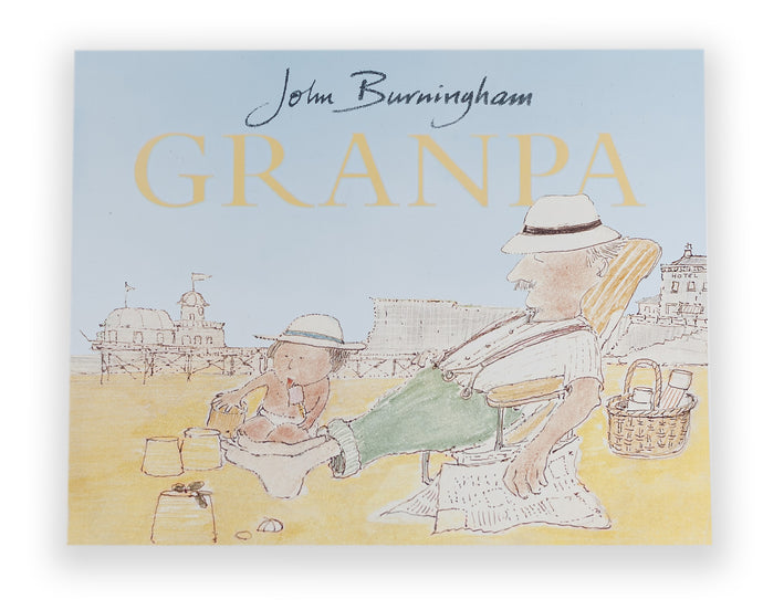 The front cover of the book Granpa by John Burningham