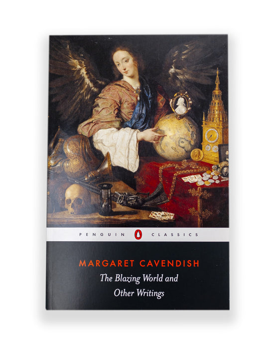 The Front Cover of the Book, The Blazing World by Margaret Cavendish