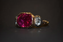 Load image into Gallery viewer, Queen Mary&#39;s Ruby, Diamond and Gold Coronation ring. 
