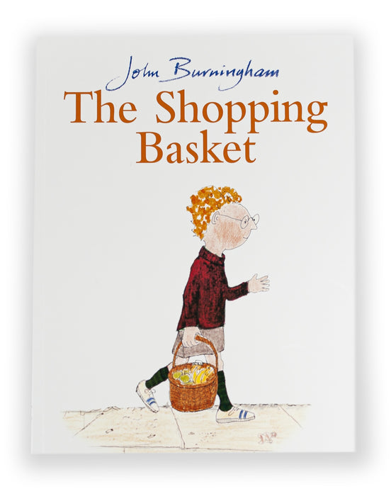 Front cover of the book, The Shopping Basket  by John Burningham