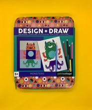 Load image into Gallery viewer, The Harley Gallery Shop Online // Design and Draw Monsters Kit by petitcollage
