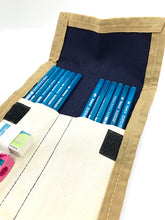 Load image into Gallery viewer, The Harley Online Gallery Shop // Roll up pencil case
