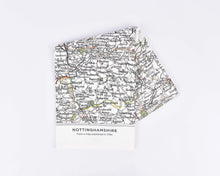 Load image into Gallery viewer, The Harley Gallery Shop // Nottinghamshire Tea Towel

