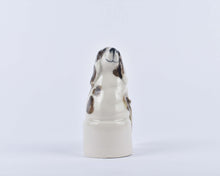 Load image into Gallery viewer, The Harley Gallery Shop Online // Jane Maddison handmade ceramic winebreather - Dog design (front)
