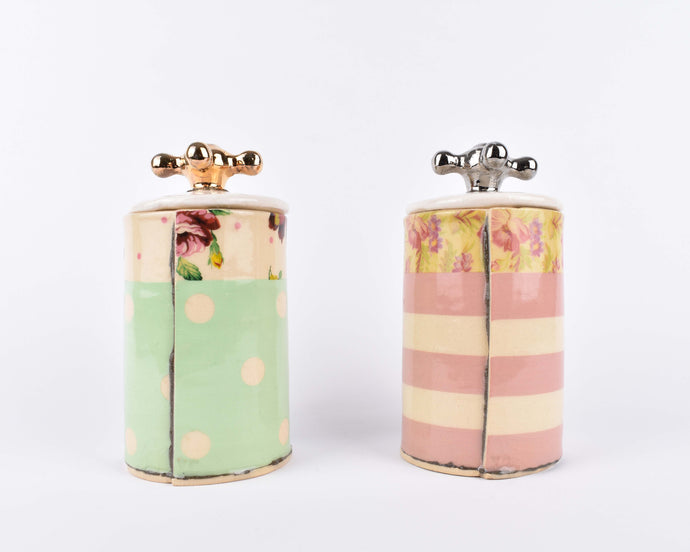 The Harley Gallery Shop Online // Virgina Graham handmade vintage style jars