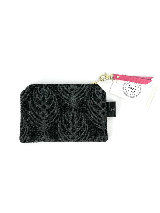 The Harley Gallery Shop // Charcoal grey tweed pouch bag by Ann Charlish