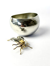 Load image into Gallery viewer, The Harley Online Gallery Shop // Handmade metal bowl with removable moth brooch
