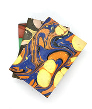 Load image into Gallery viewer, The Harley Art Gallery Shop Online // Handmade marbled leather sketchbook
