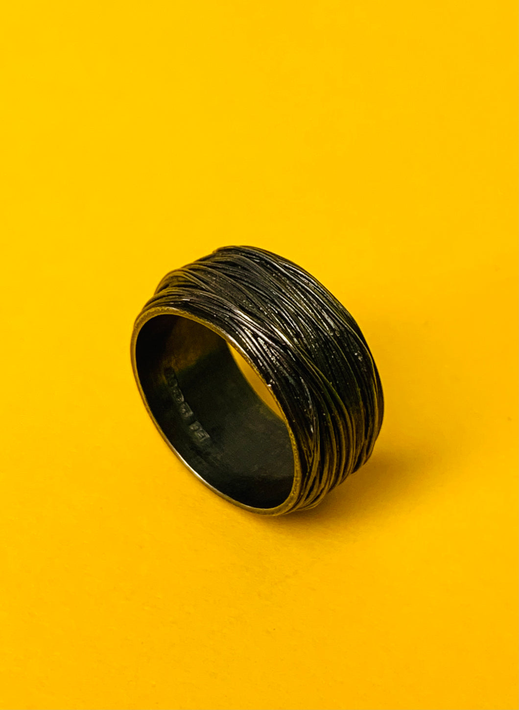 The Harley Gallery Shop Sale // Oxidised Silver Wrap Ring