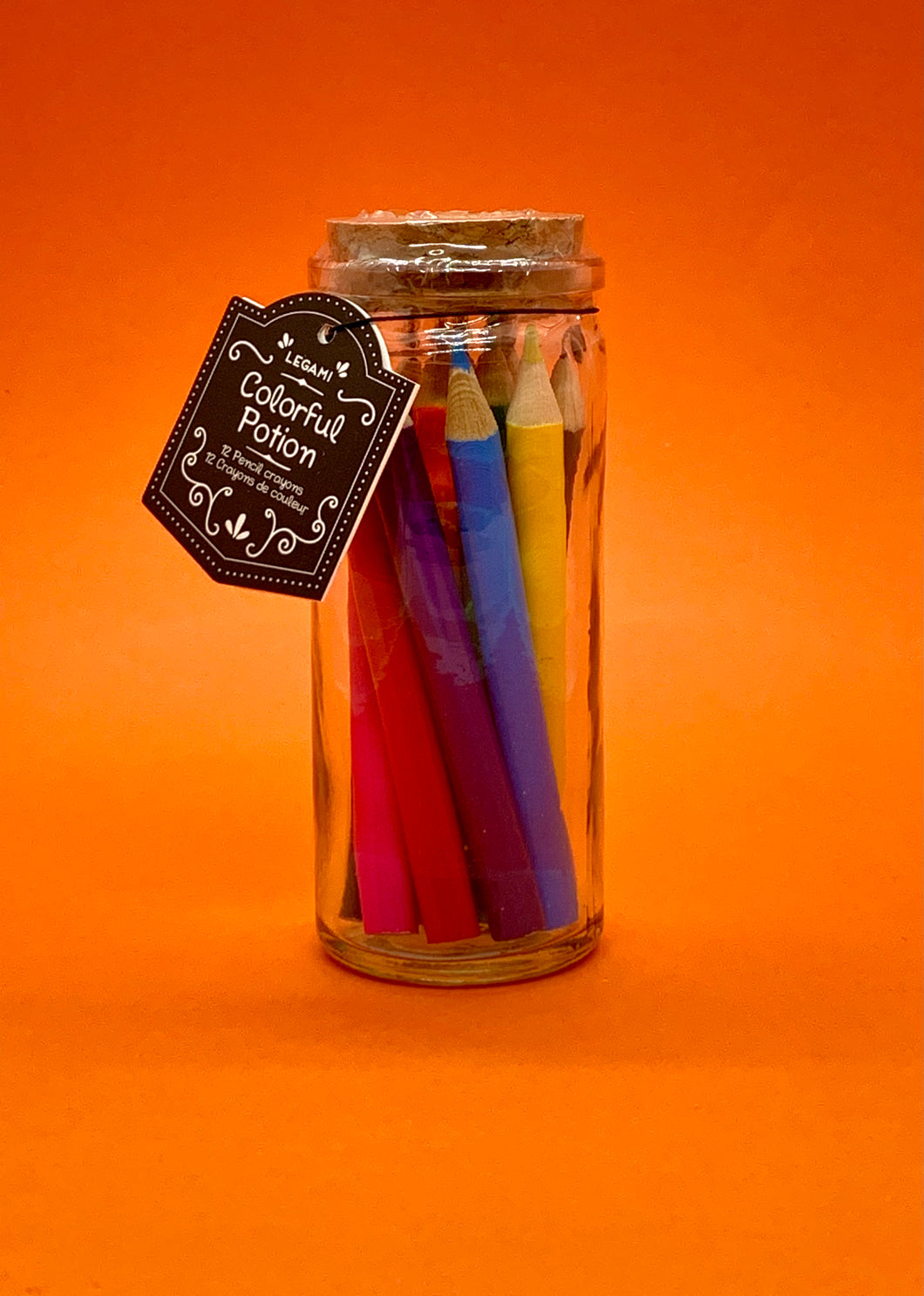 The Harley Gallery Shop Online // Colourful potion jar of crayons