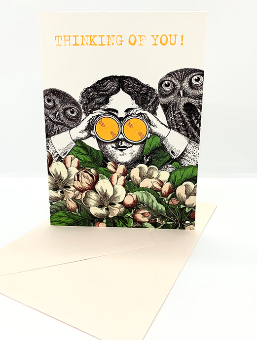 The Harley Gallery Online Shop // Thinking of You - Illustrative Greeting Card