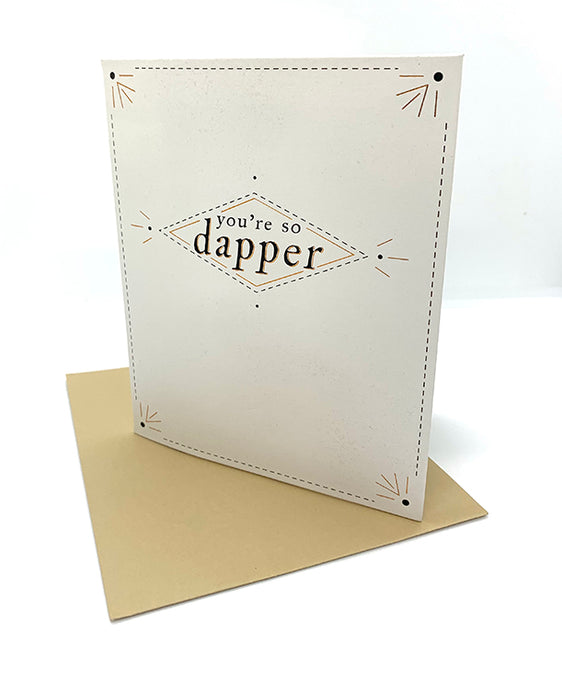 The Harley Gallery Online Shop // You're So Dapper - Greeting Card 