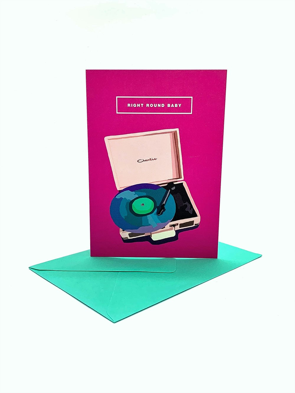 The Harley Gallery Shop Online // Vinyl Record Greeting Card